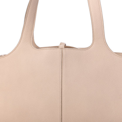 Celine Baby Grained Calfskin Small Tri-Fold Bag Powder 6 of 16