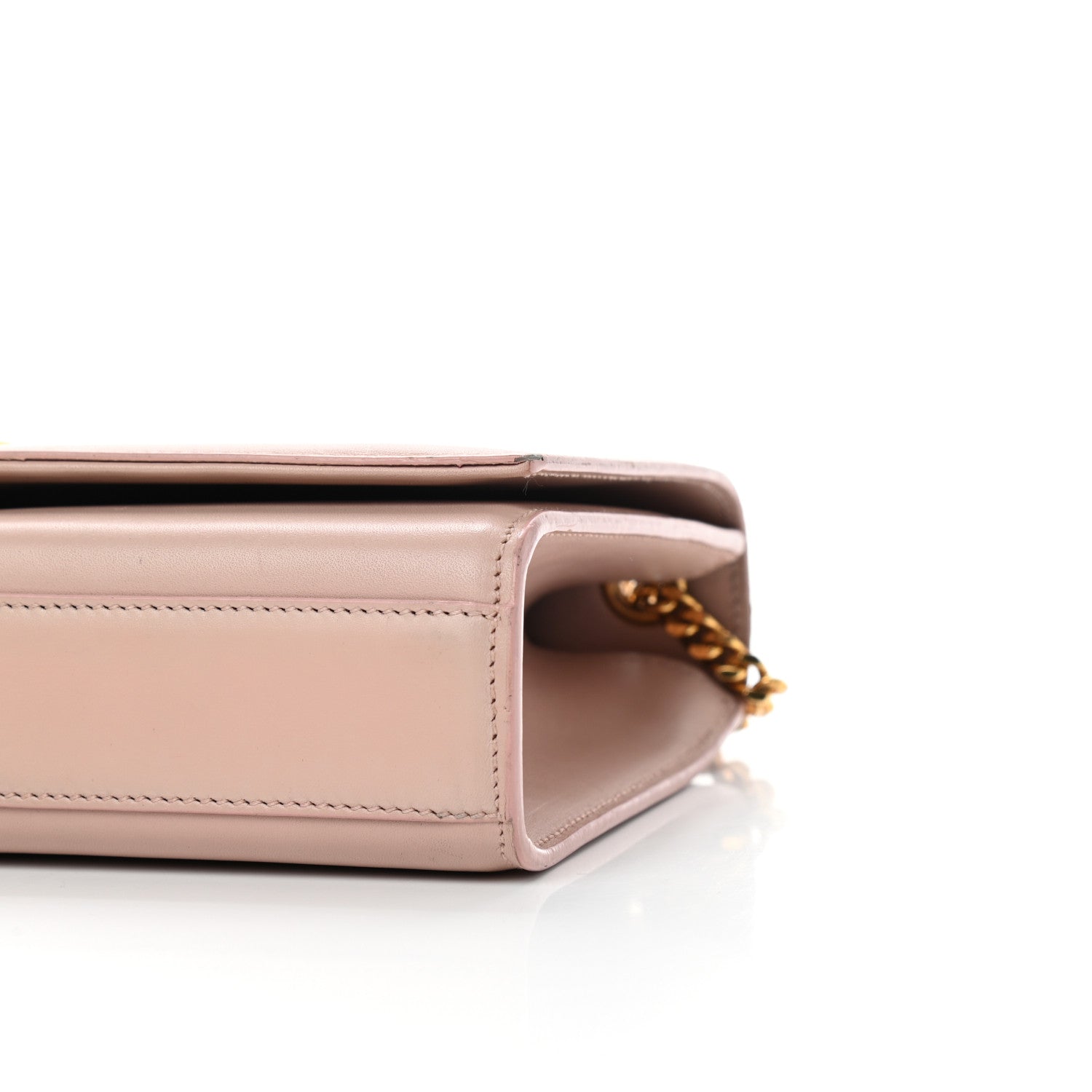 Saint Laurent Smooth Calfskin Medium Classic Monogram Kate Tassel Satchel Pink 8 of 15