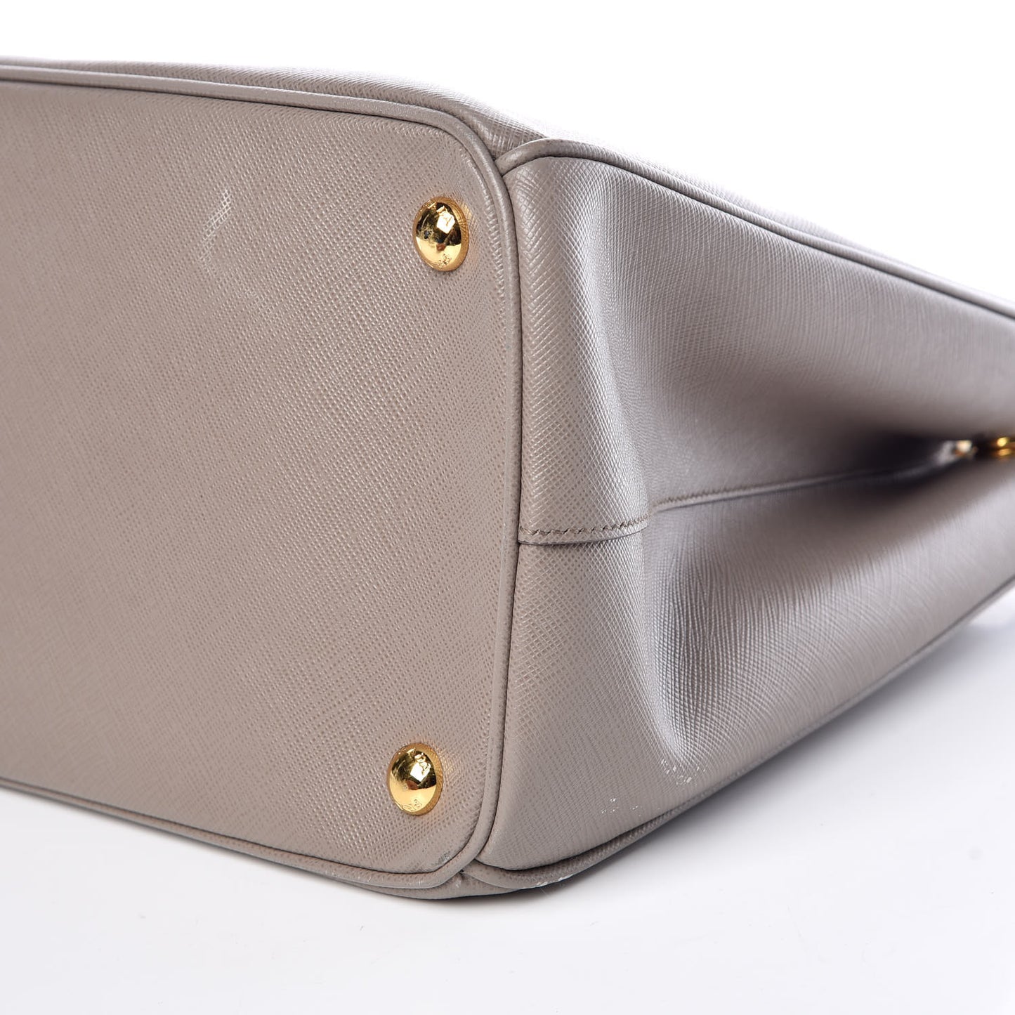 Saffiano Large Galleria Double Zip Tote Argilla