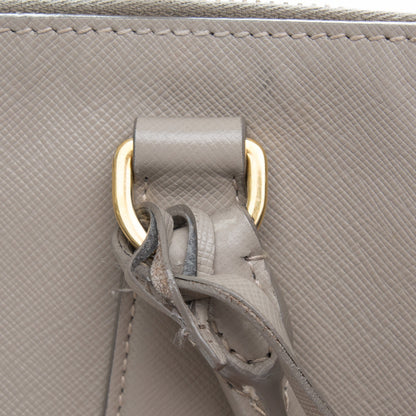 Prada Saffiano Lux Extra Large Galleria Double Zip Tote Pomice 14 of 20