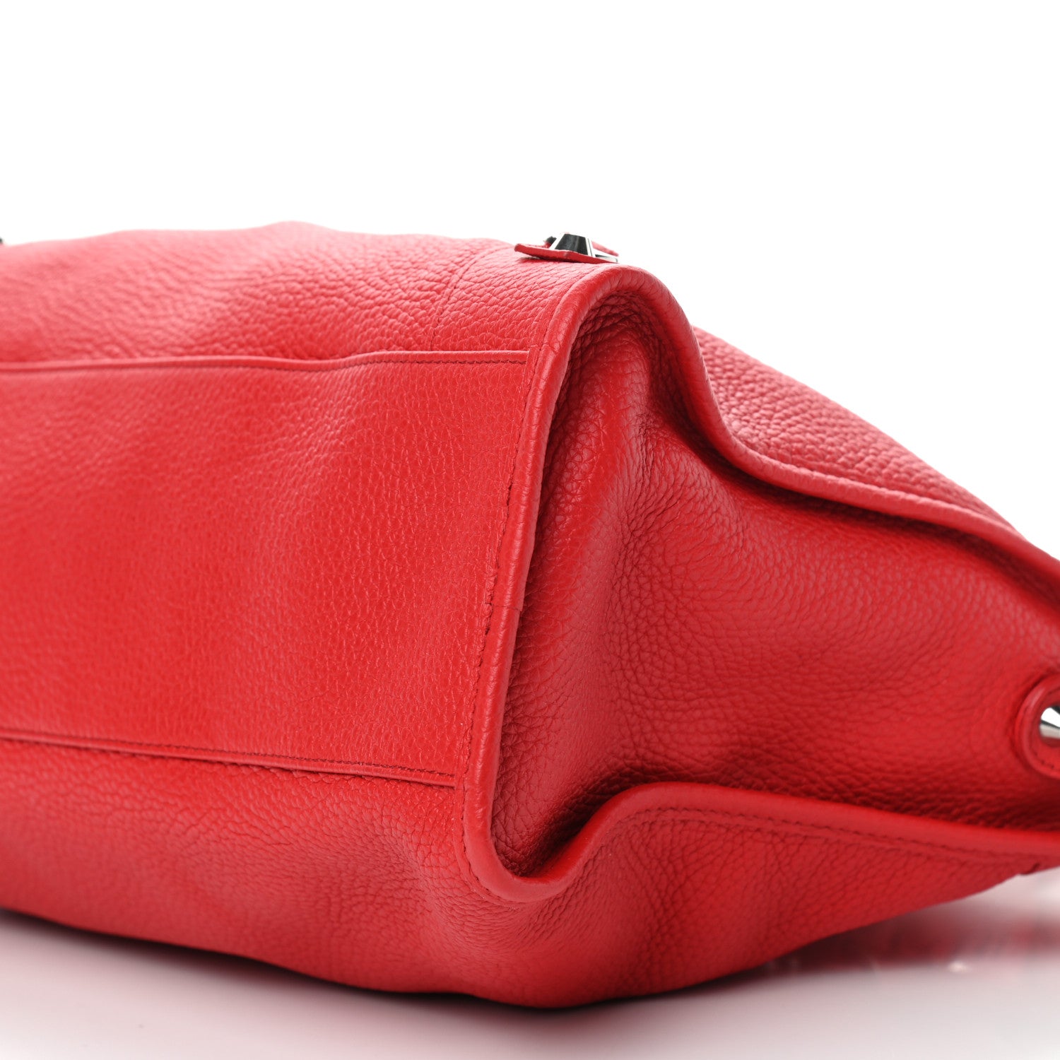 Balenciaga Vibrato Calfskin Classic Silver Hardware City Rouge Cerise 6 of 8