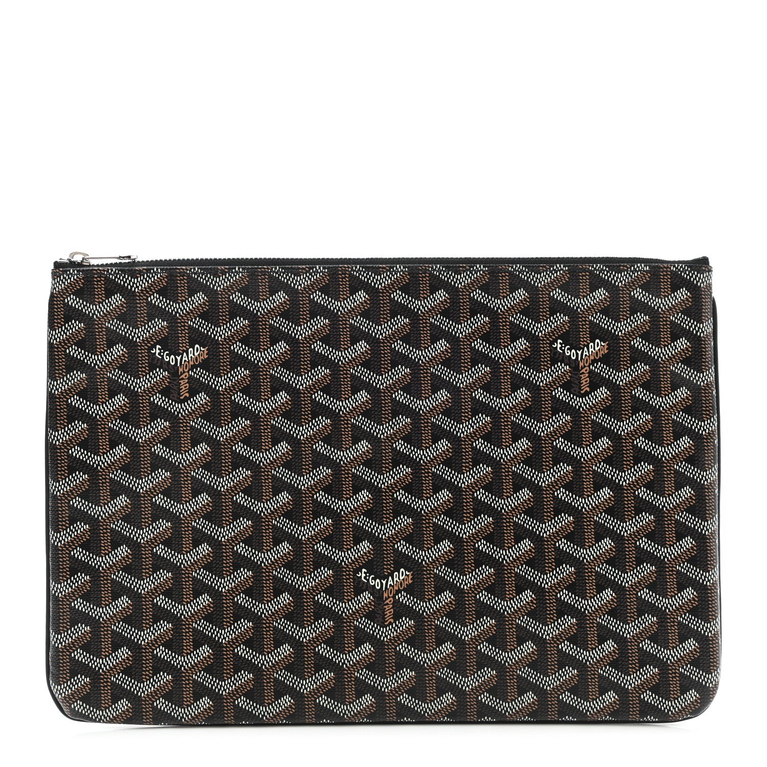 Goyard Goyardine Senat Pochette MM Black 1 of 9