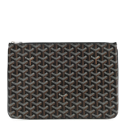 Goyard Goyardine Senat Pochette MM Black 1 of 9