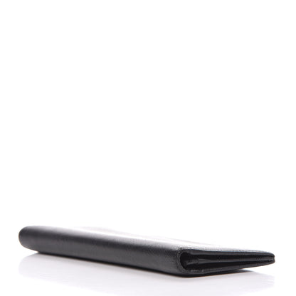 Prada Saffiano Flap Wallet Black 4 of 13