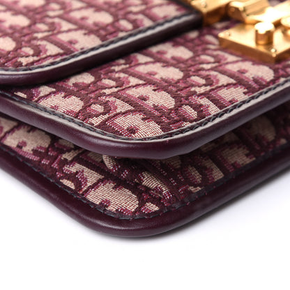 Christian Dior Oblique DiorAddict Flap Bag Burgundy 11 of 12