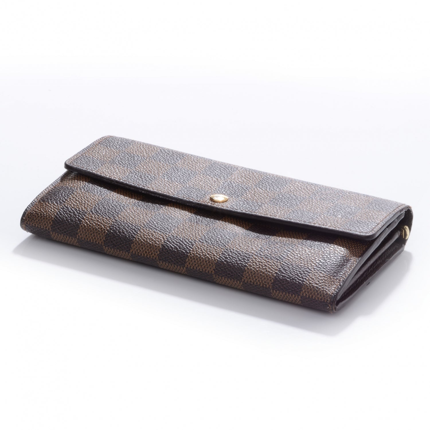 Louis Vuitton Damier Ebene Sarah Wallet 4 of 7