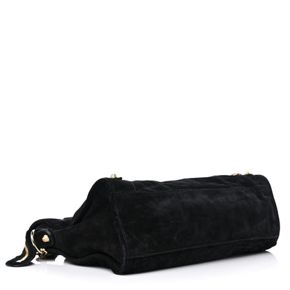 Balenciaga Baby Daim Suede Giant 12 Gold Hardware City Black 4 of 16