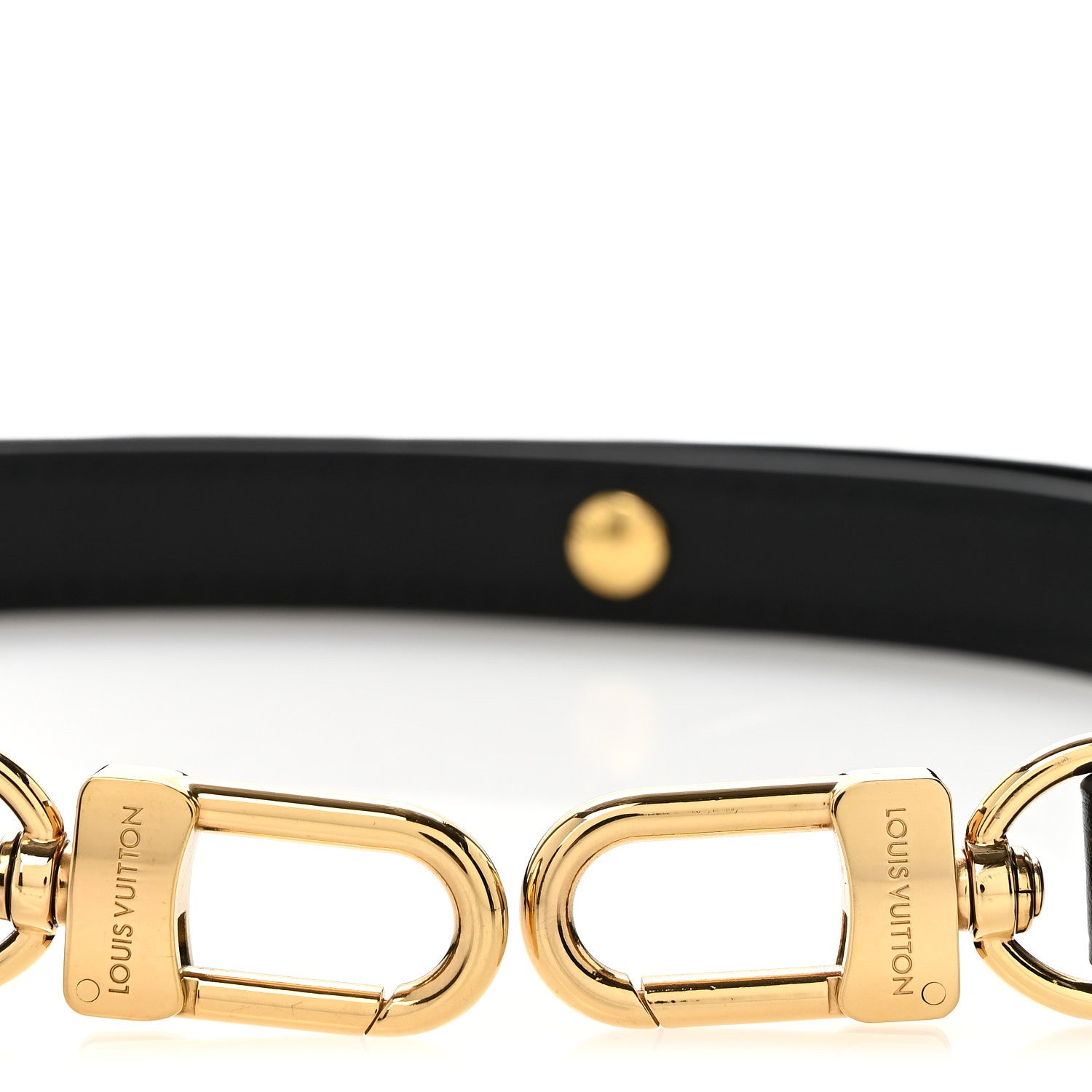 Louis Vuitton Calfskin Boulogne NM Strap Black 3 of 5