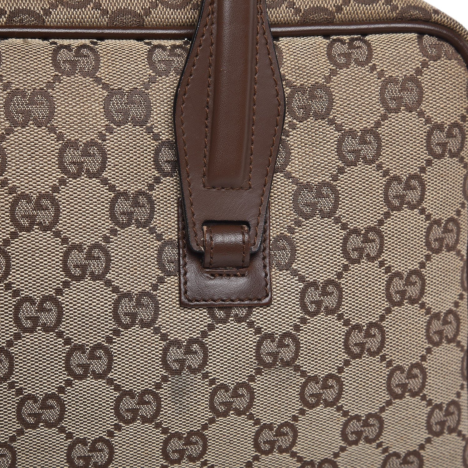 Gucci Monogram Tote Bag Brown 11 of 18