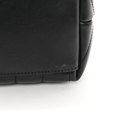 Saint Laurent Calfskin Y Quilted Monogram Medium Loulou Chain Satchel Black 14 of 17