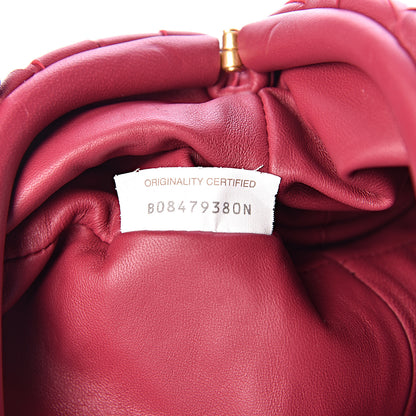 Bottega Veneta Nappa Intrecciato The Mini Pouch Amaranto 7 of 11