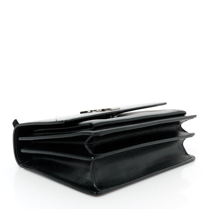 Saint Laurent Calfskin Medium Monogram Sunset Black 4 of 13