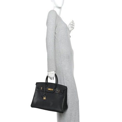 Hermes Ardennes Birkin 35 Black 2 of 15