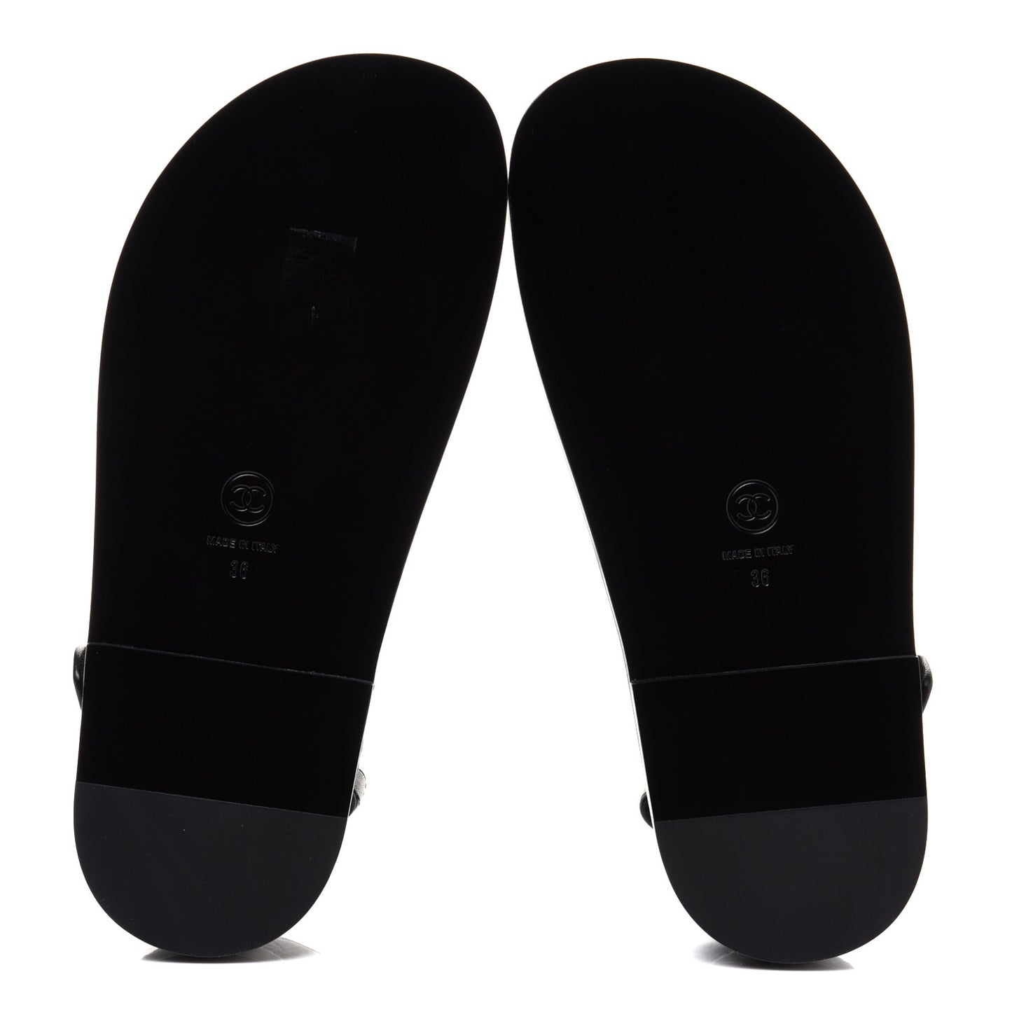 Lambskin Quilted Velcro Dad Sandals 36 So Black