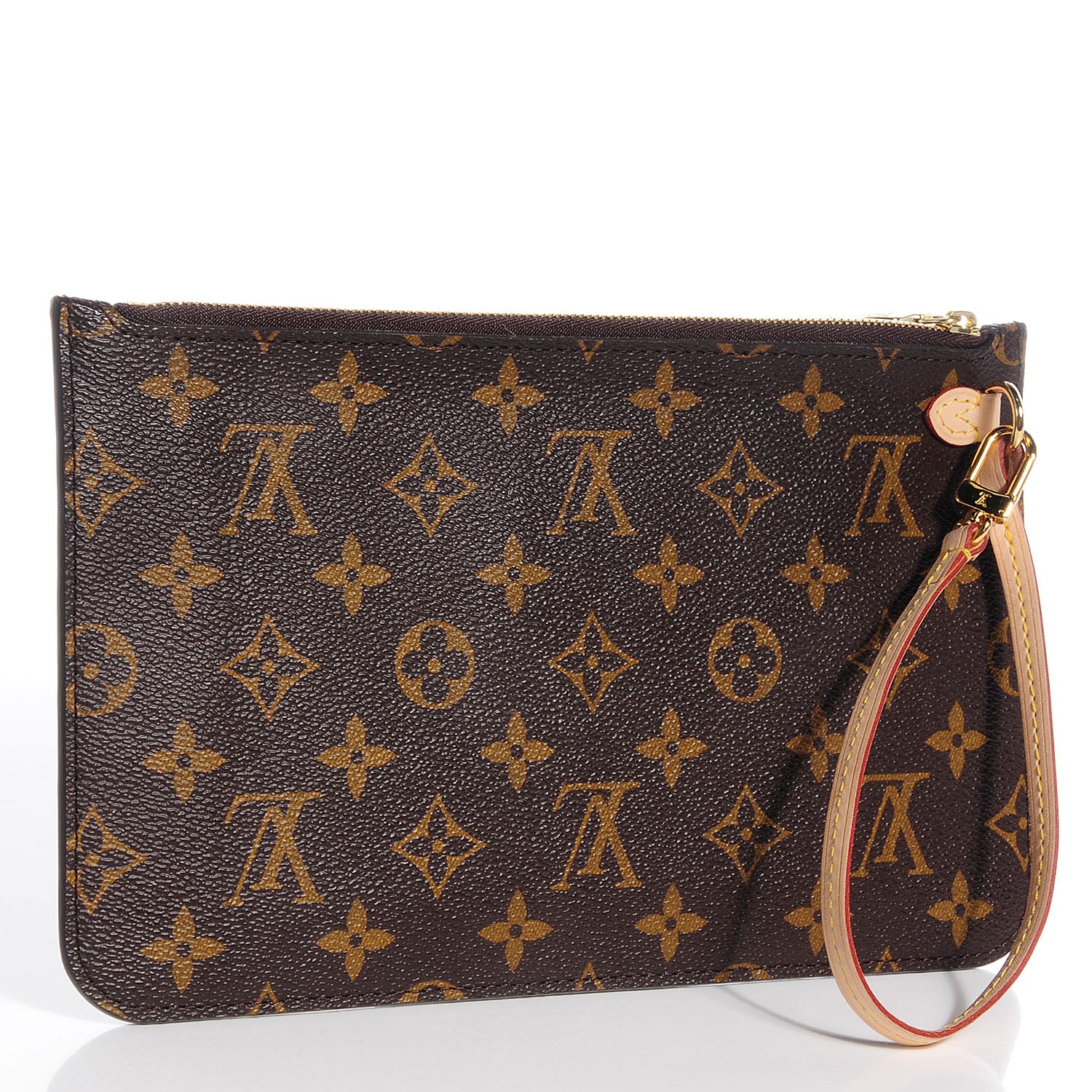 Louis Vuitton Monogram Neverfull MM GM Pochette Fuchsia 3 of 7