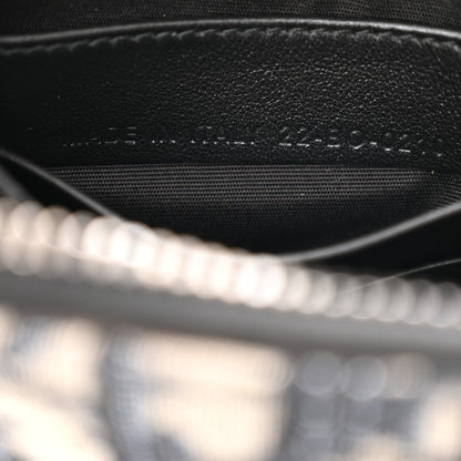 Christian Dior Oblique Pouch Beige Black 8 of 14