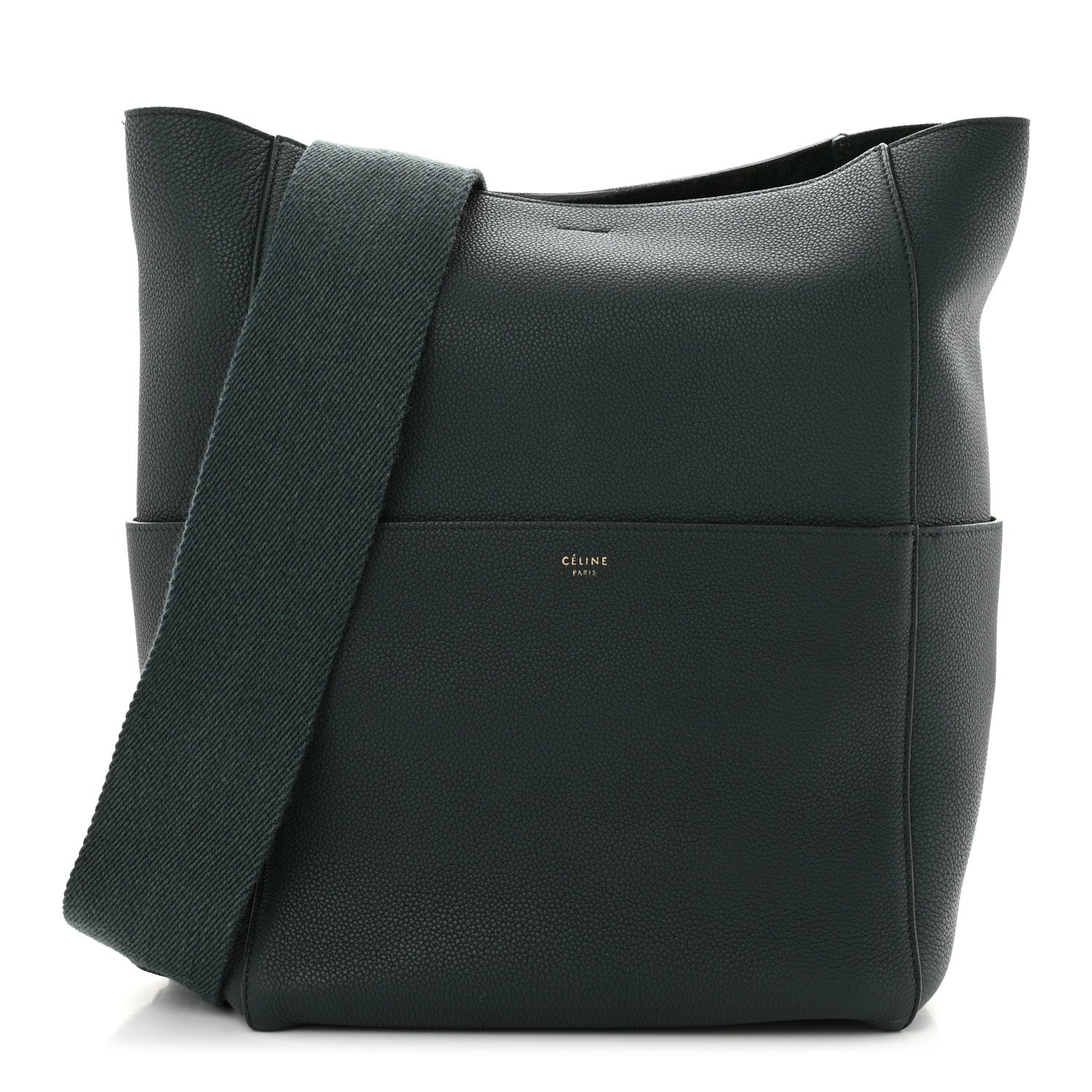 Celine Soft Grained Calfskin Sangle Bucket Bag Amazone 1 of 9