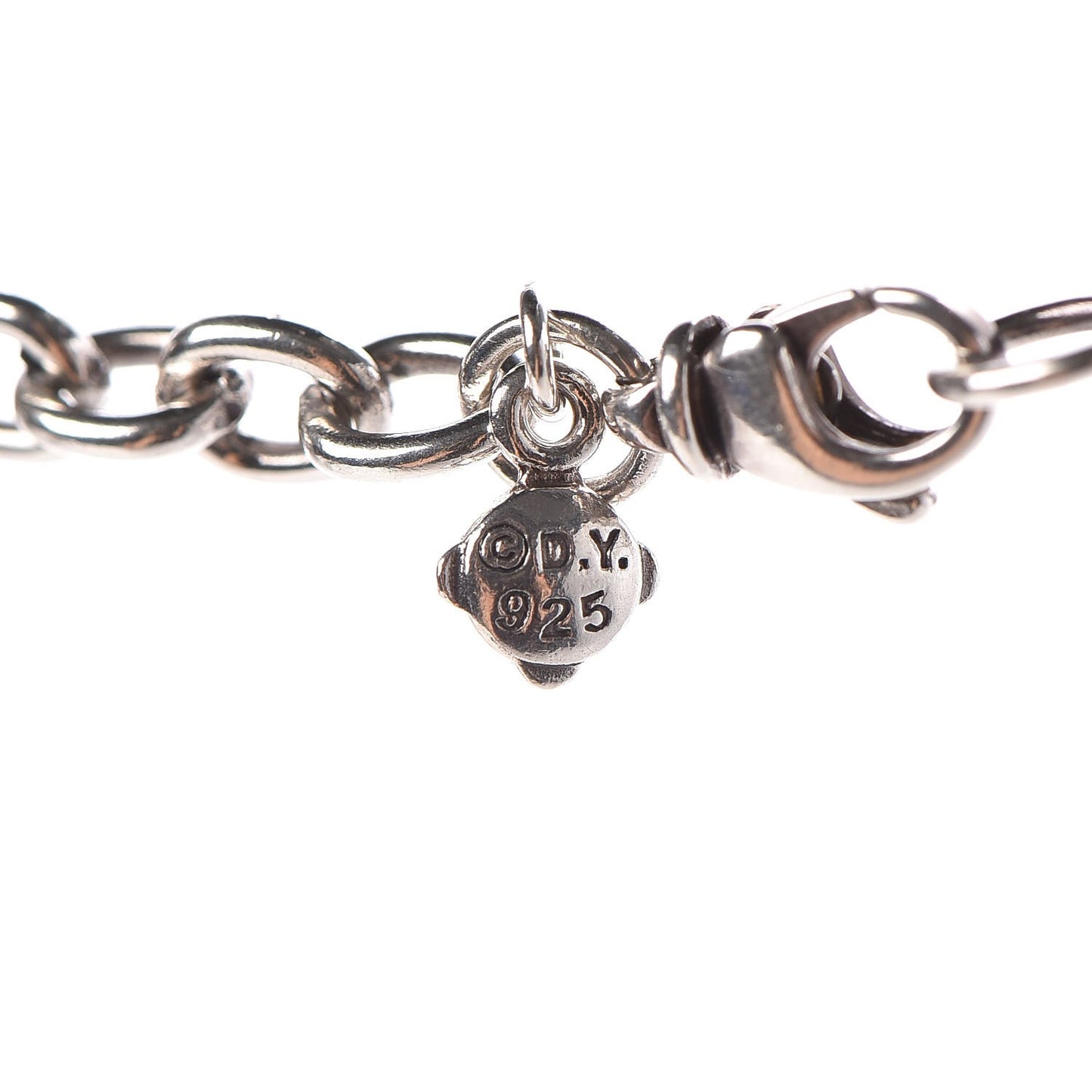 Sterling Silver Pearl Cable Figaro Chain Necklace
