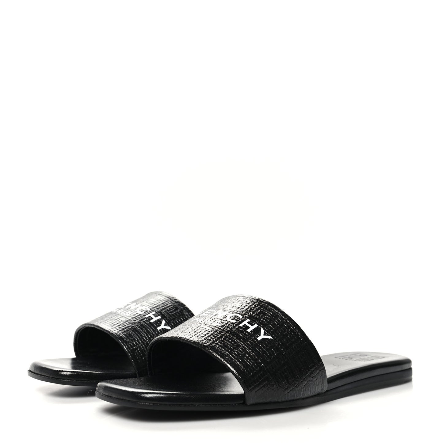 Logo 4G Flat Sandals 37.5 Black