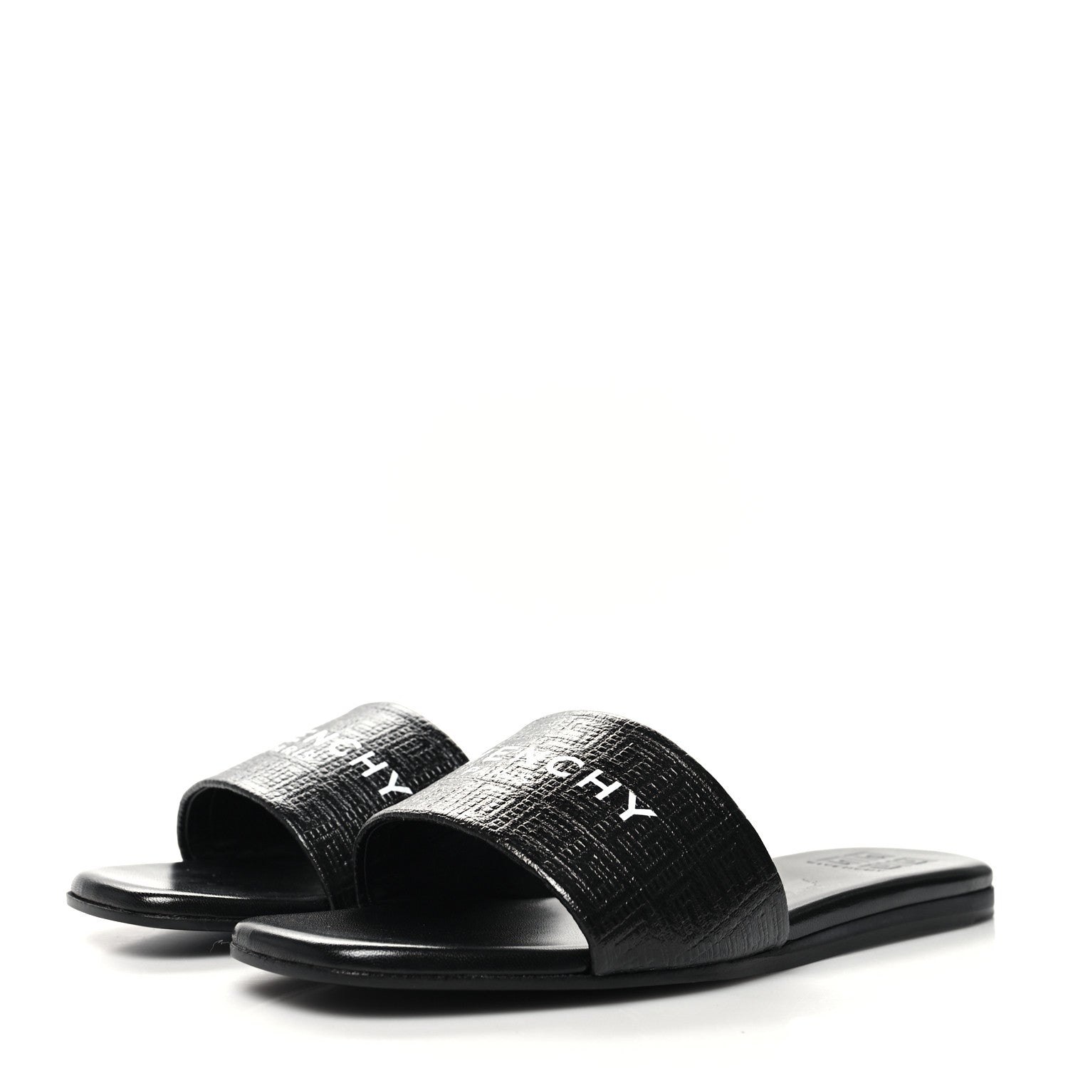 Givenchy Logo 4G Flat Sandals 37.5 Black 3 of 9