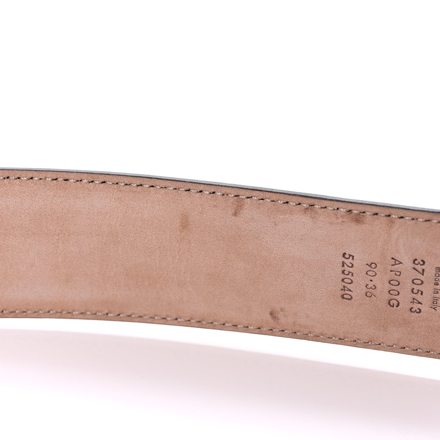 Calfskin Interlocking G 37mm Belt 90 36 Camelia