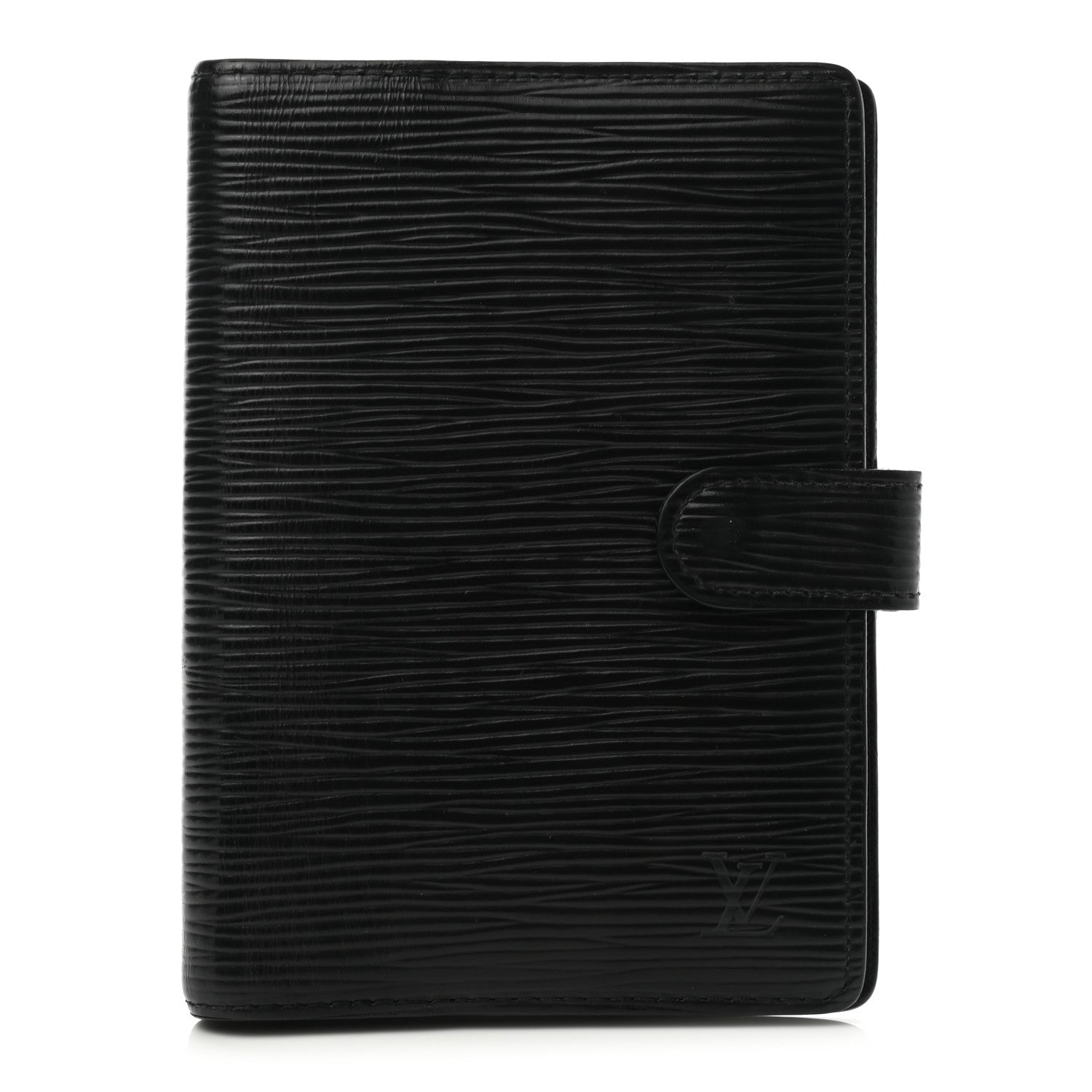 Louis Vuitton Epi Small Ring Agenda Cover Black 1 of 7