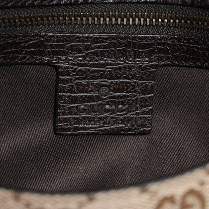 Gucci Monogram Horsebit Chain Flap Brown 6 of 7