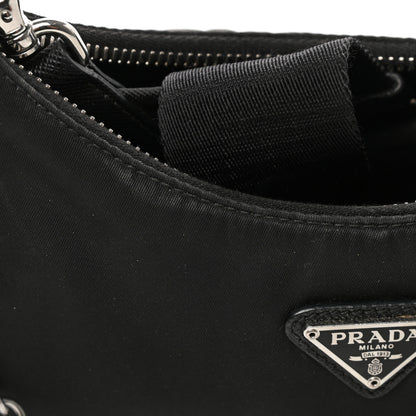 Prada Nylon Re-Edition 2005 Shoulder Bag Black 14 of 14