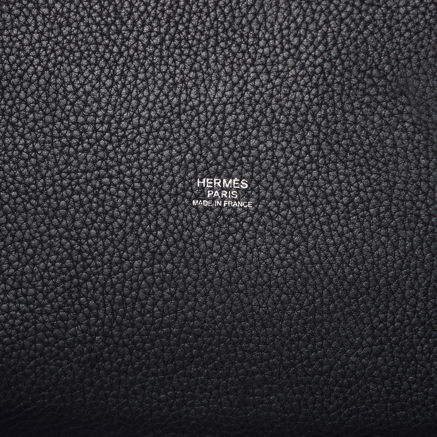 Hermes Taurillon Clemence Picotin 22 MM Black 6 of 7