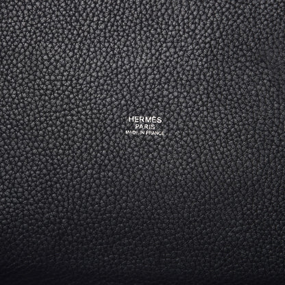 Hermes Taurillon Clemence Picotin 22 MM Black 6 of 7