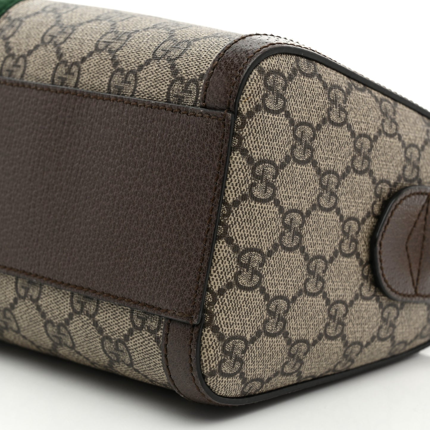 GG Supreme Monogram Web Medium Ophidia Boston Brown