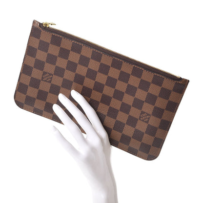 Louis Vuitton Damier Ebene Neverfull MM GM Pochette 2 of 8