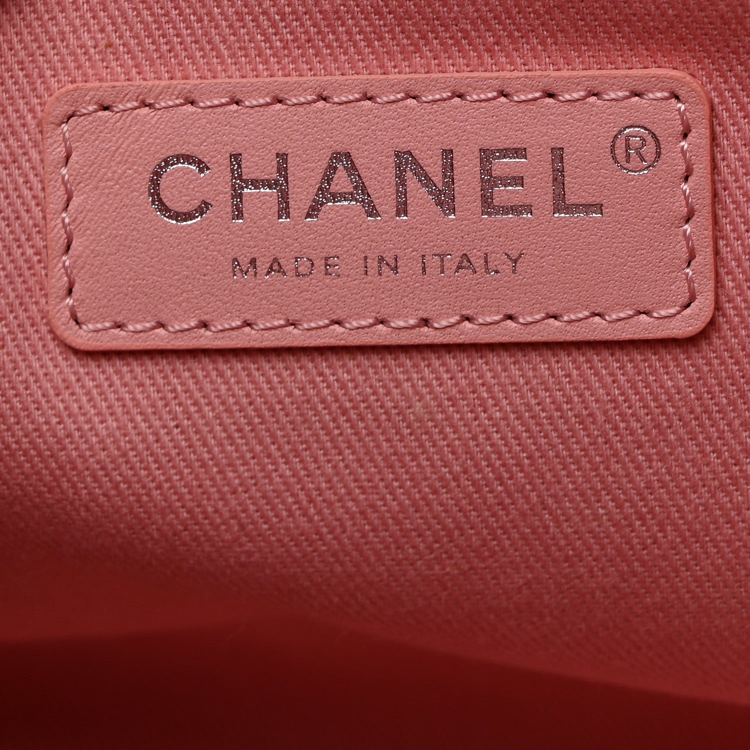 Chanel Canvas Deauville Small Bowling Bag Pink 6 of 10