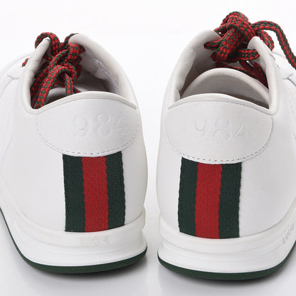 Gucci Calfskin 1984 Web Sneakers 37.5 White 11 of 11