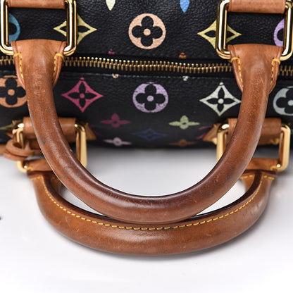 Louis Vuitton Monogram Multicolor Speedy 30 Black 9 of 13