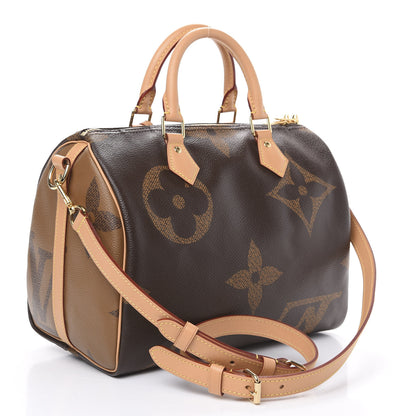 Louis Vuitton Reverse Monogram Giant Speedy Bandouliere 30 2 of 9