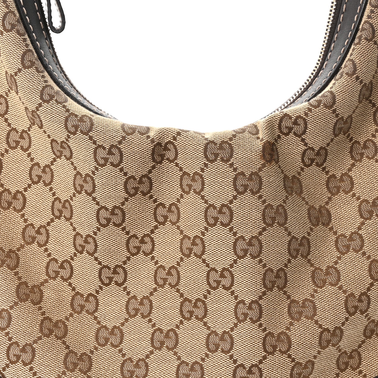 Monogram Medium Lovely Heart Hobo Brown