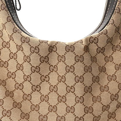 Gucci Monogram Medium Lovely Heart Hobo Brown 8 of 10