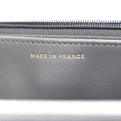 Chanel Caviar Quilted Wallet on Chain WOC Grey 5 of 10