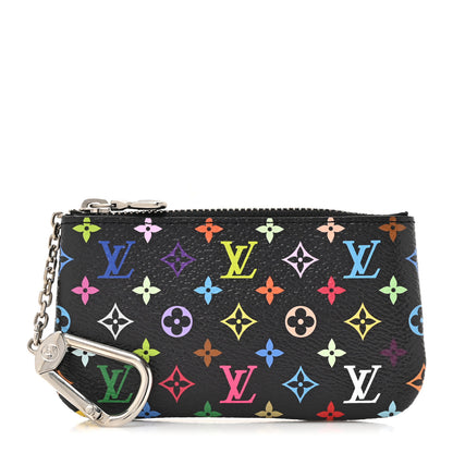 Louis Vuitton LV X TM Monogram Multicolor Key Pouch Black 1 of 8