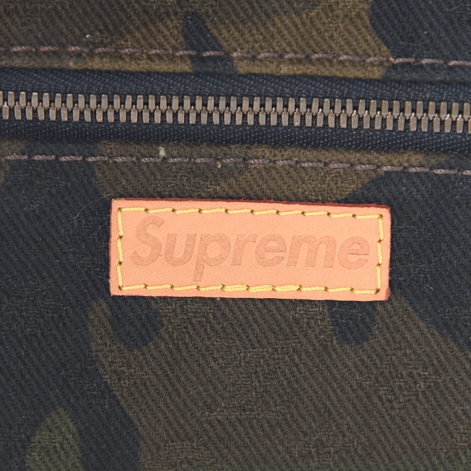 Louis Vuitton X SUPREME Camouflage Nano Apollo Backpack Bag Charm 7 of 9