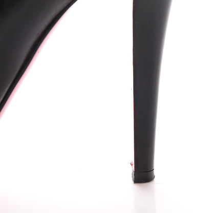 Christian Louboutin Kid Very Prive 120 Pumps 36 Black Red 13 of 14