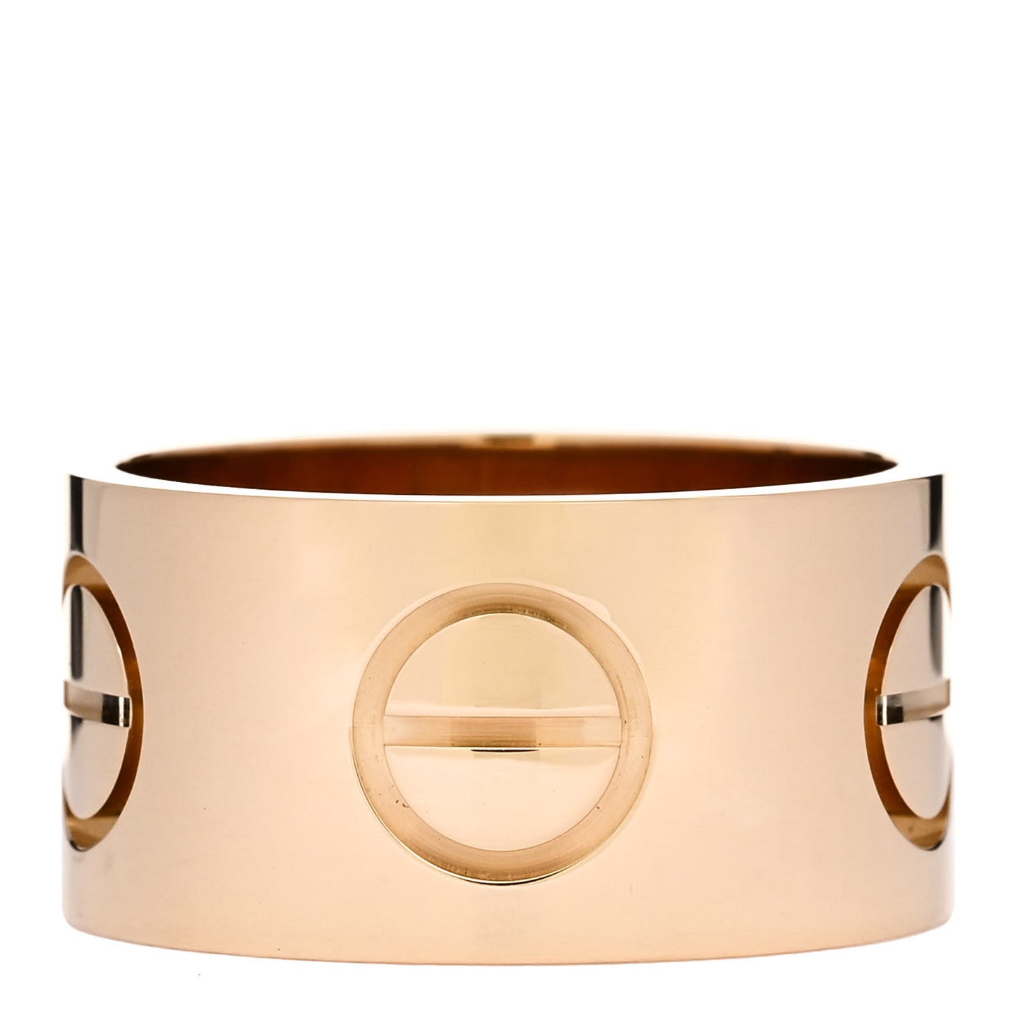 18K Yellow Gold 11mm LOVE Ring 58 8.5