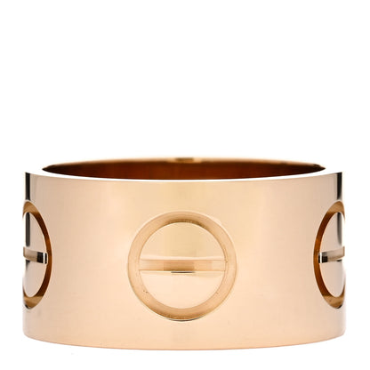 Cartier 18K Yellow Gold 11mm LOVE Ring 58 8.5 1 of 4