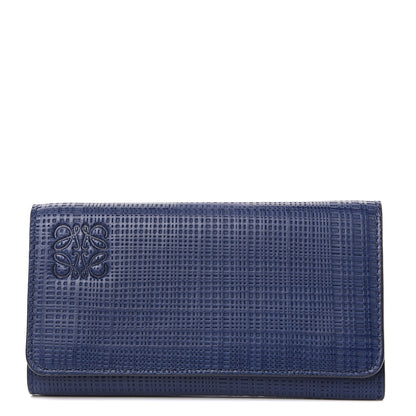 Loewe Textured Calfskin 6 Key Holder Electric Blue 1 of 6