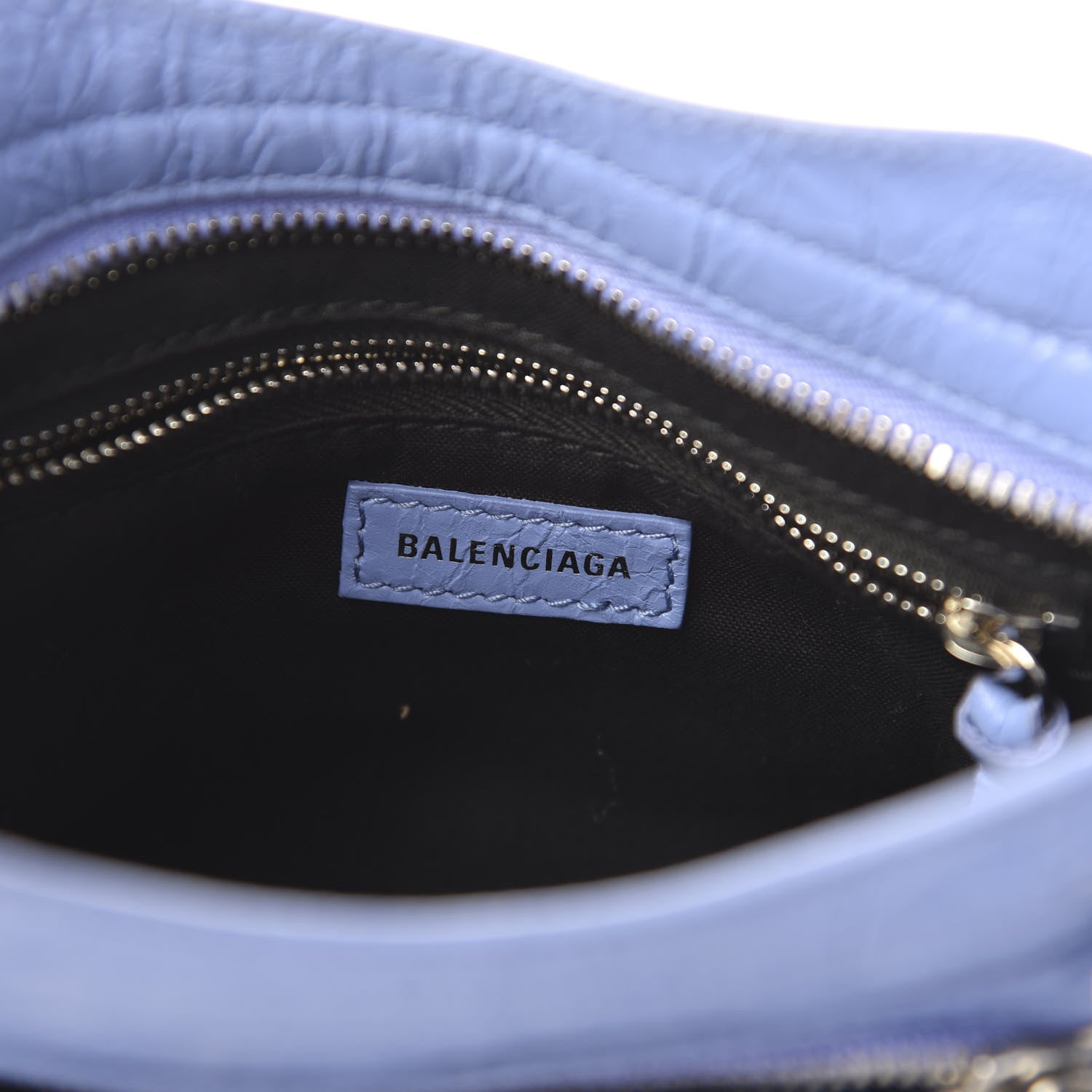 Balenciaga Agneau Classic Silver Hardware Mini City Light Purple 8 of 9