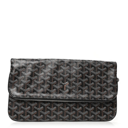 Goyard Goyardine Sainte Marie Soft Clutch Black 1 of 8