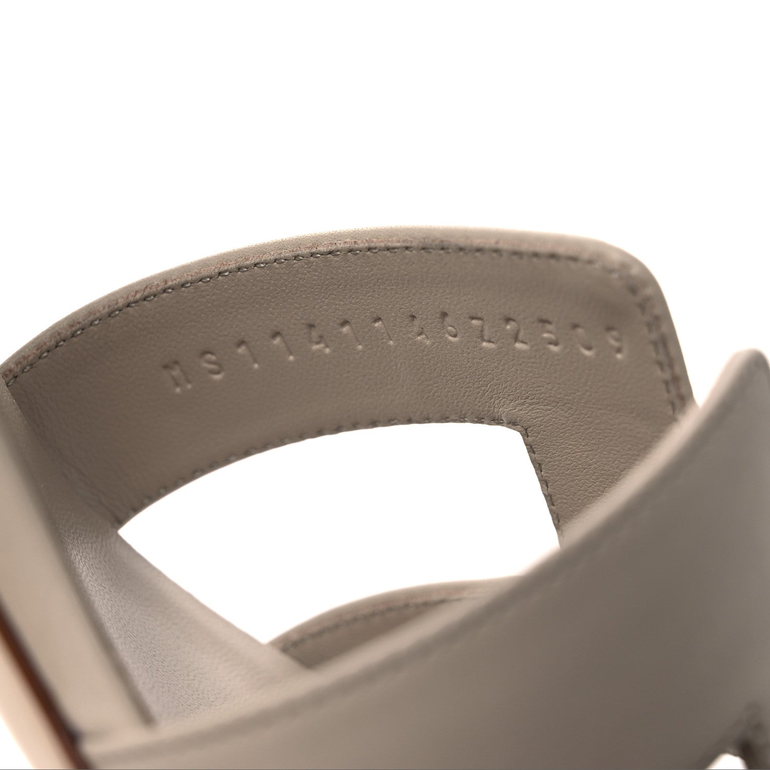 Hermes Calfskin Oasis Sandals 41 Beige Nude 10 of 11