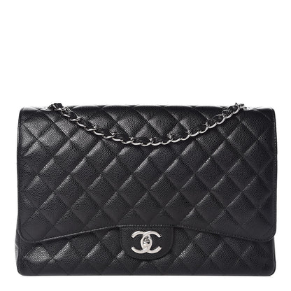 Chanel Caviar Quilted Maxi Double Flap Black 1 of 7