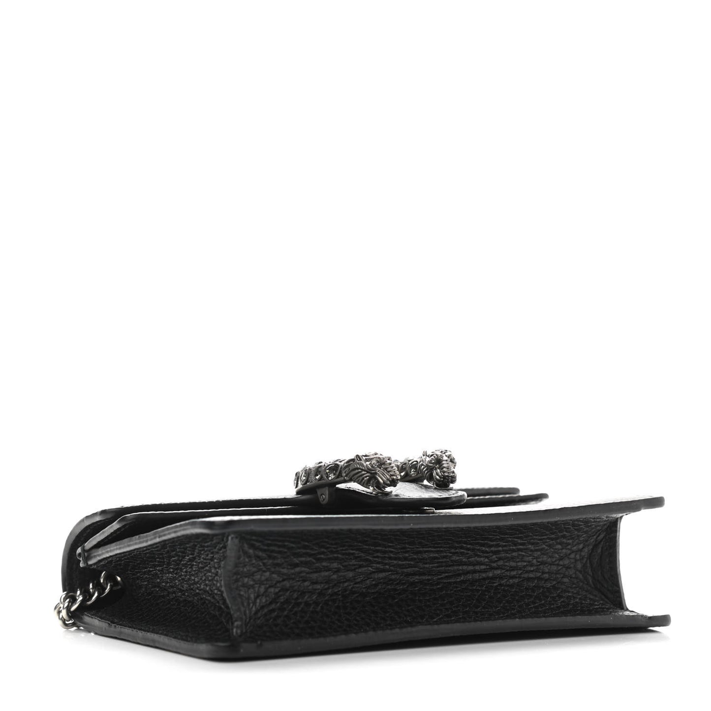 Calfskin Super Mini Dionysus Shoulder Bag Black